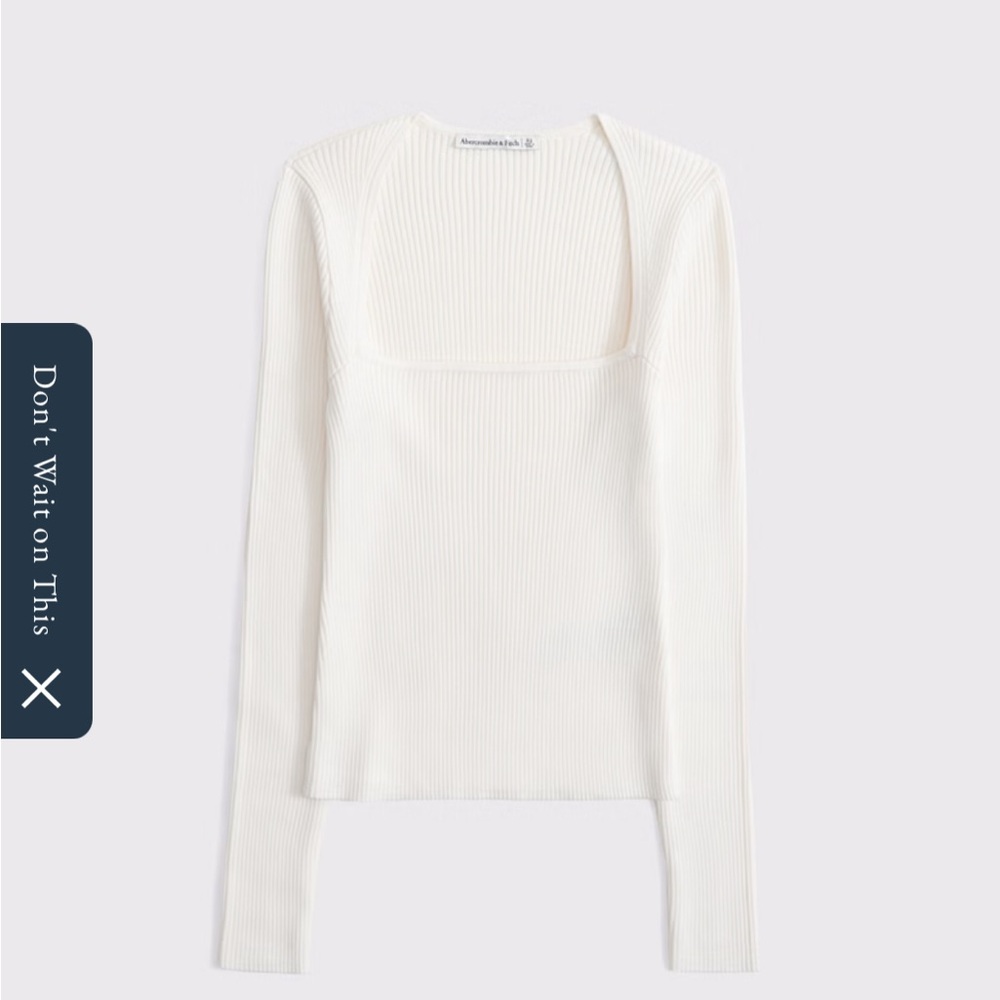 Abercrombie ribbed long sleeve - the Ava NWOT